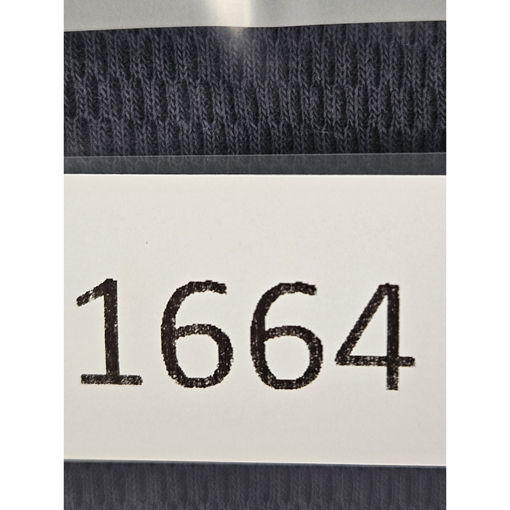 Cloudveil Men's Long-sleeve Waffle-knit Henley Shirt Dark Blue 3-button Placket - Picture 10 of 10